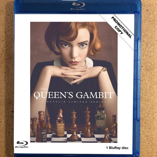 Queen's Gambit Bluray 2020 Season 1 Complete High Quality Anya Taylor-Joy Blu RayChess no DVD