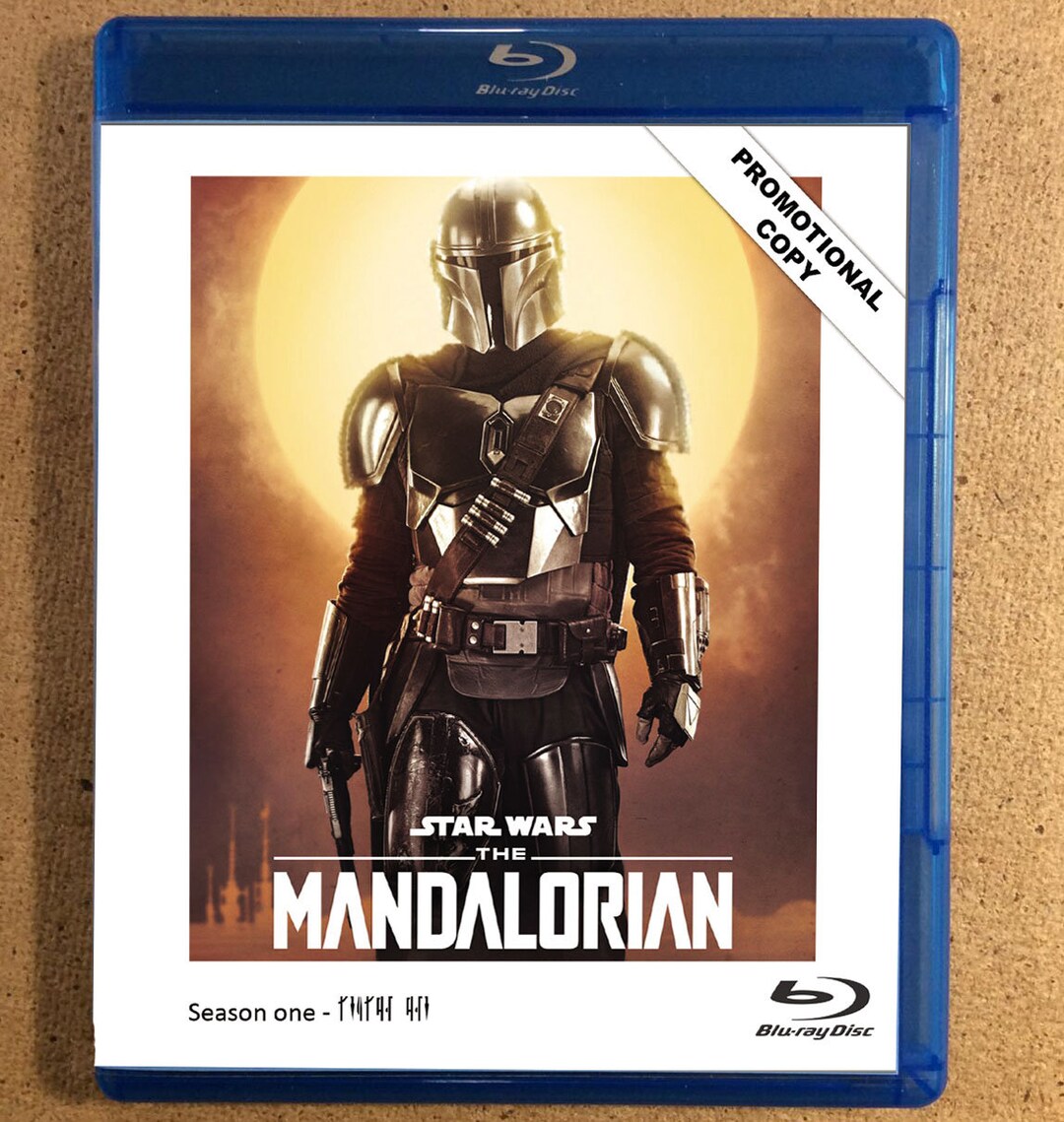 Mandalorian Season 1 Bluray Bluray TV Star Wars Obiwan Etsy