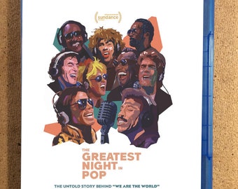 The Greatest Night in Pop DVD Documentary We Are the World Michael Jackson Cindy Lauper Bruce Springsteen