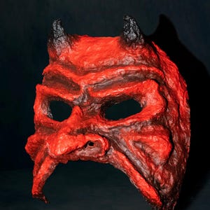 Diavolo Devil Mask Commedia dell&#39;arte