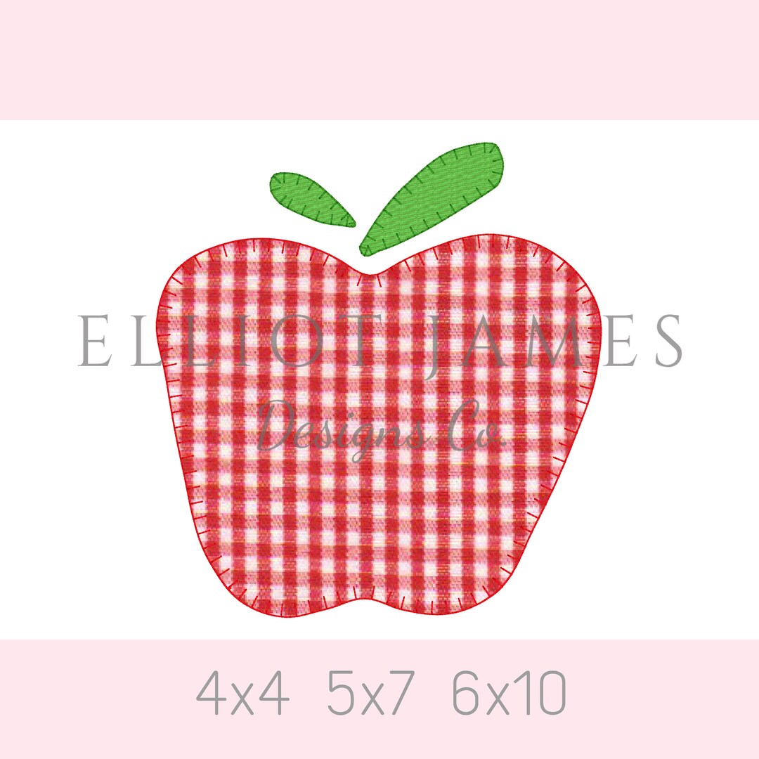 Apple Print Pattern Blanket