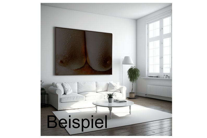 Beautiful Wet Big Breasts XL Nude, Art, Tits, Dark Nipples, Big Boobs