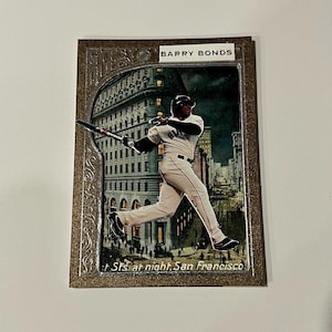 Art de carte personnalisé Barry Bonds : histoire des coups de circuit Topps 2005 # BB671