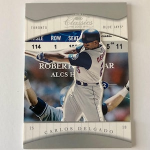 Cartes d'art personnalisées Carlos Delgado : 2001 Donruss Classics #31