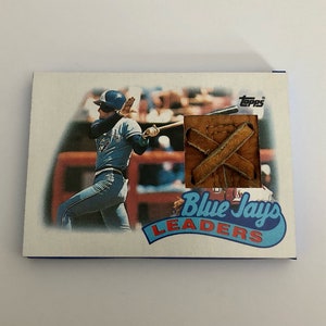 Cartes artistiques personnalisées des Blue Jays de Toronto : Chefs d'équipe Topps 1989 # 201