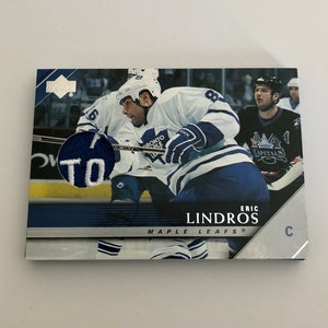 Cartes artistiques personnalisées Eric Lindros : 2003-04 pont supérieur n° 425