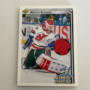 Martin Brodeur Carte personnalisée Art : 1992-93 Upper Deck #408