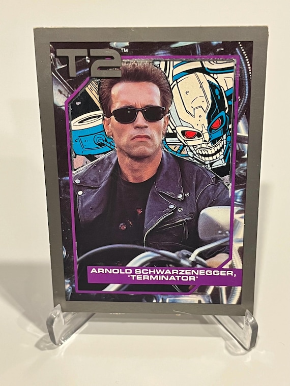 Terminator T-1000 Custom Card Art: 1991 Impel #98