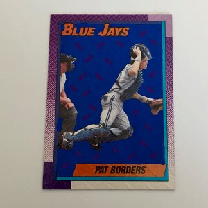 Art de la carte personnalisée Pat Borders : 1990 Topps #191