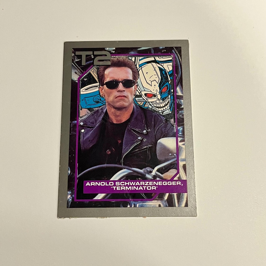 Terminator T-1000 Custom Card Art: 1991 Impel #98