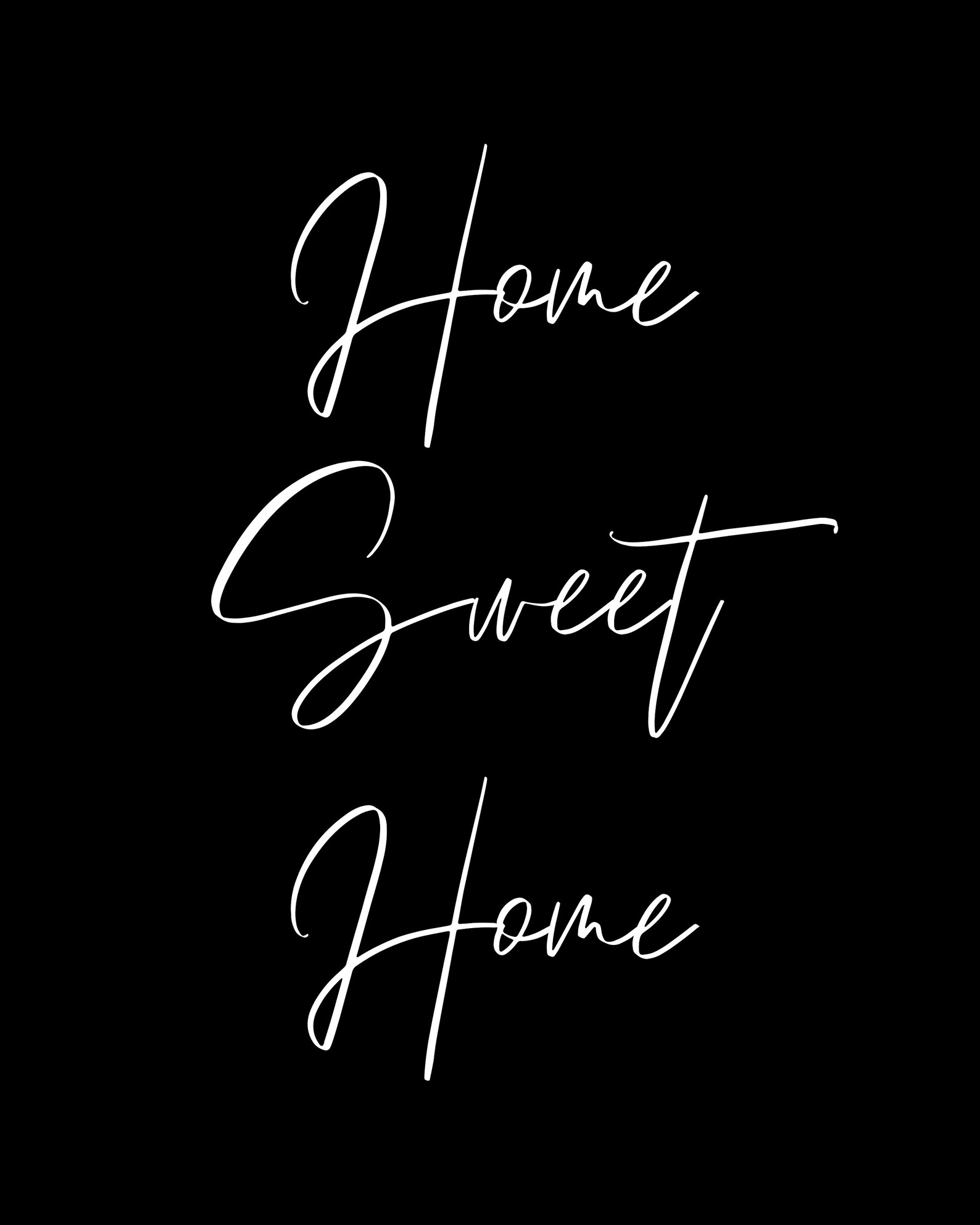 Home Sweet Home Printable Sign - Etsy