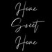 Home Sweet Home Printable Sign - Etsy