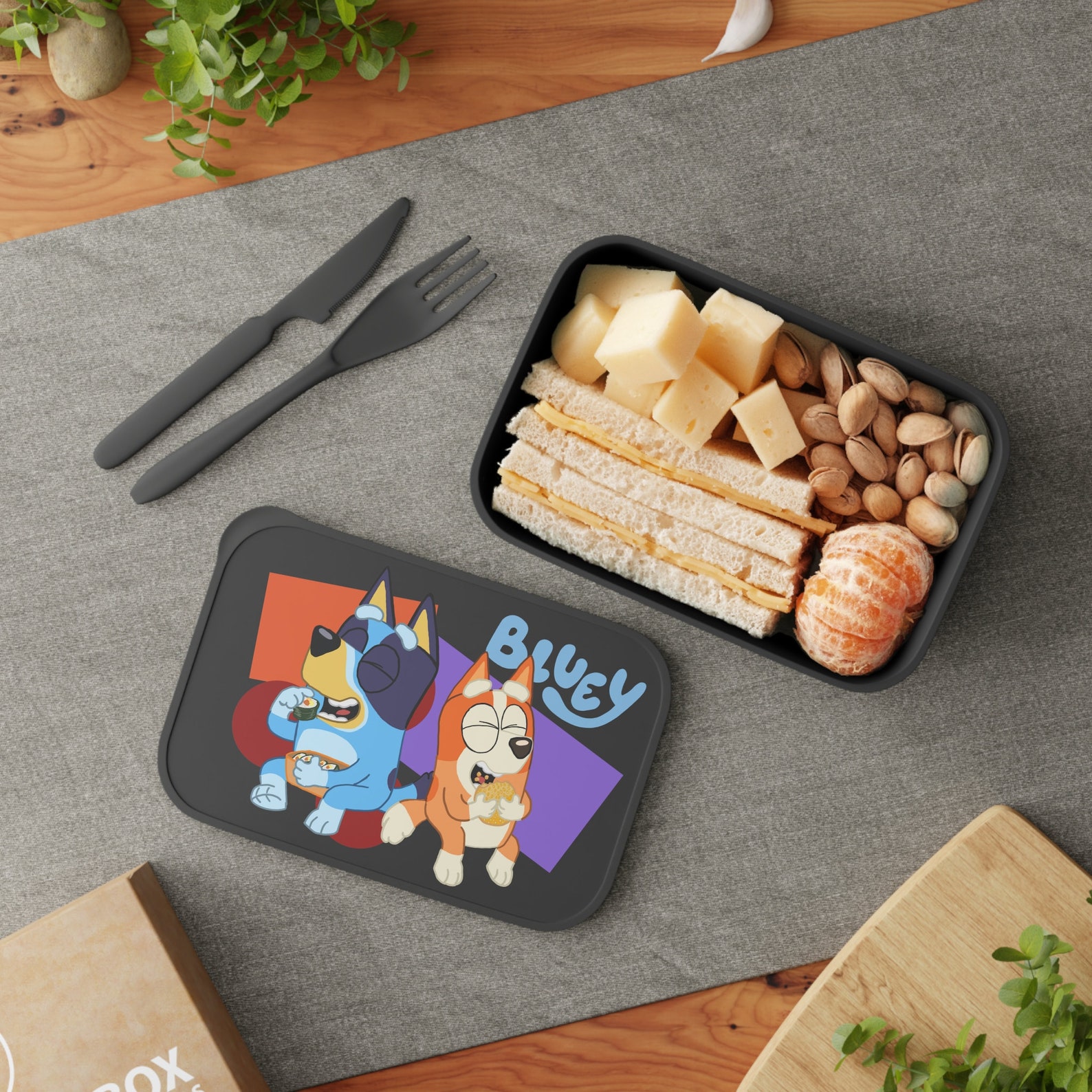 Bluey Bluey Bento Box Bluey Lunch Box Bluey Kids Lunch Box Etsy Canada