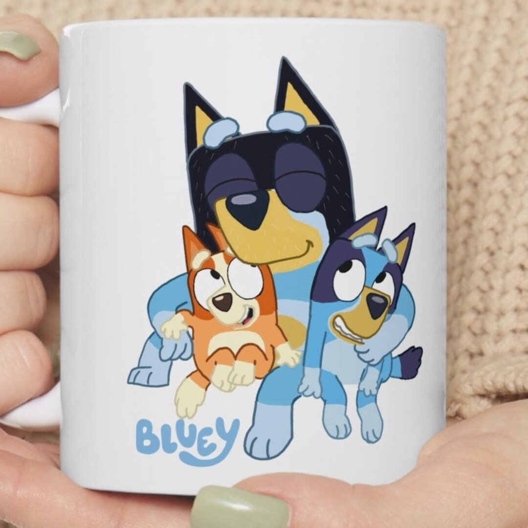 Bluey Bluey Coffee Mug Bluey Fathers Day Gift Mug Bluey Dad Etsy UK