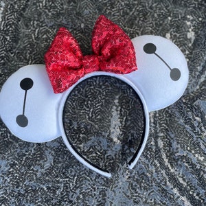 Baymax Inspired Mouse Ears image 1