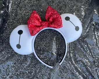 Baymax Inspired Mouse Ears