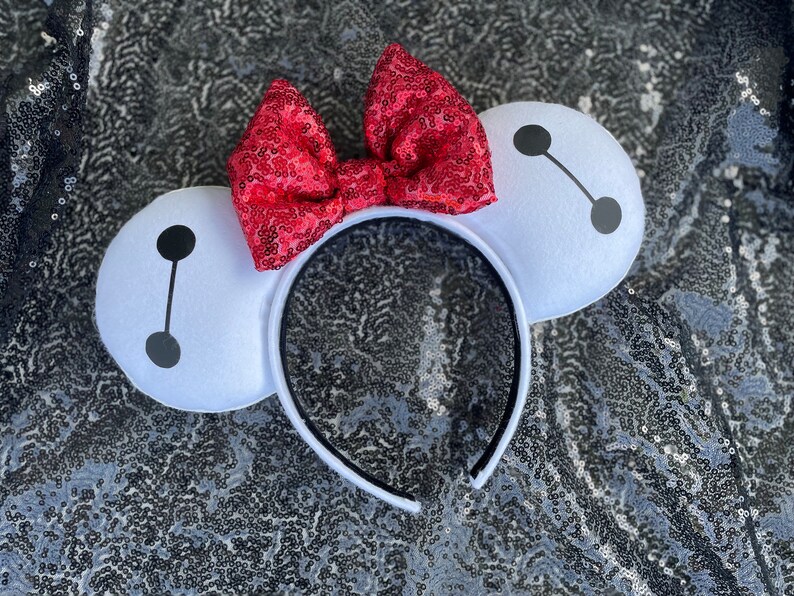 Baymax Inspired Mouse Ears image 1