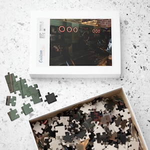 Espresso Machine Puzzle - Close-Up of a Coffee Corner (500, 1014-piece)