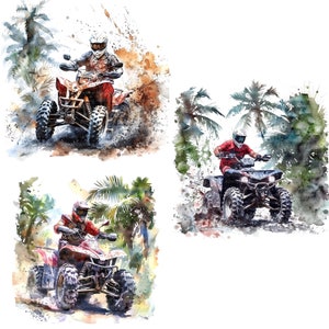 14 Clipart croix quad, quad, clipart, clipart aquarelle imprimable, JPG/PNG de haute qualité, téléchargement numérique, créations en papier, journal