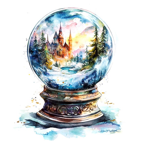 Sfera Di Cristallo Magica Con Mappa Del Mondo: Mini Globo Fermacarte In Cristallo, Decorazione Scrivania, Argento