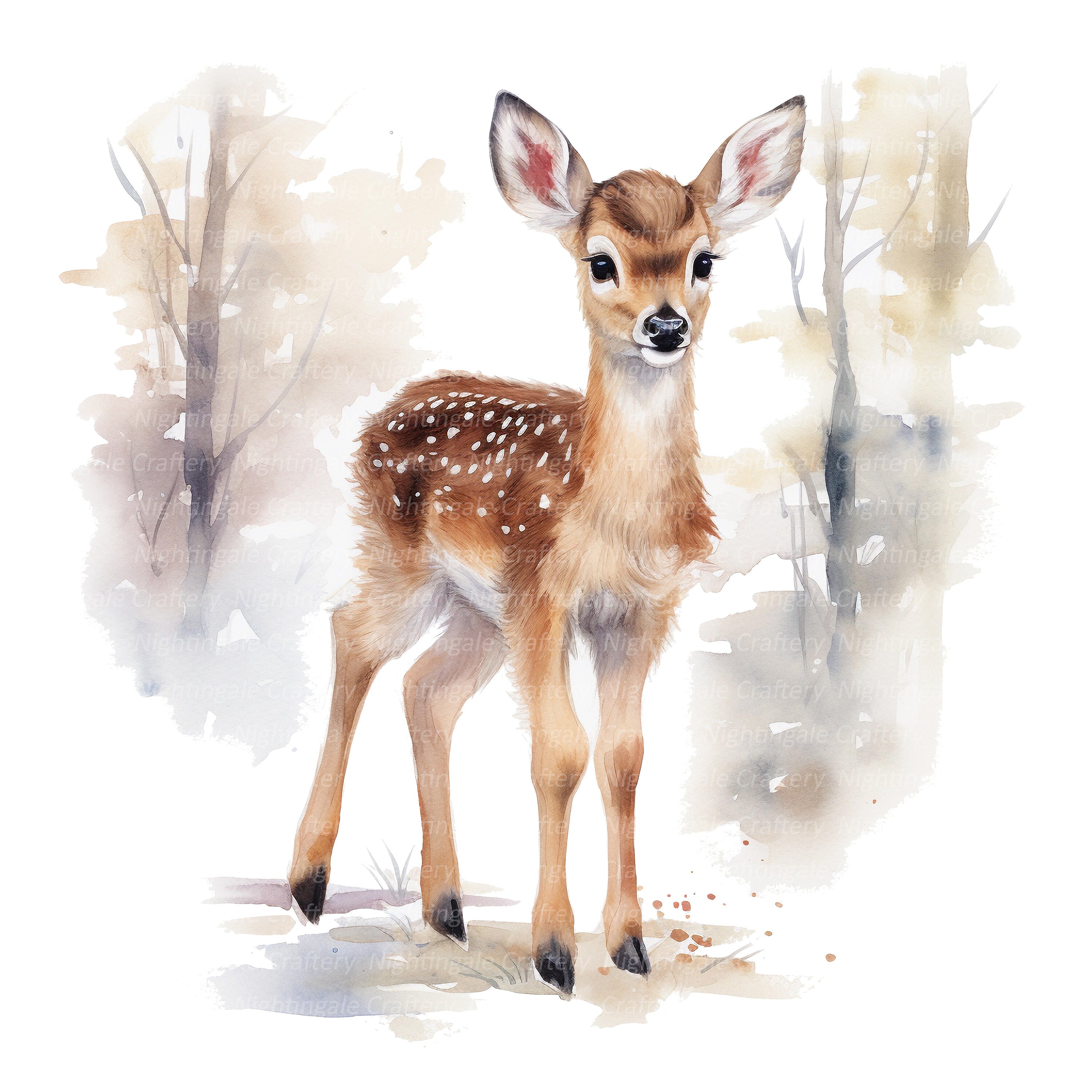 12 Fawn Baby in Winter Clipart, Bemby, Printable Watercolor Clipart, High Quality Jpgs, Digital Download, High Resolution, Paper Crafts - Etsy 12 Fawn Baby in Winter Clipart, Bemby, Printable Watercolor Clipart, High Quality Jpgs, Digital Download, High Resolution, Paper Crafts - Etsy