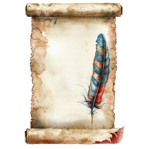 14 Medieval Scroll Clipart, Vintage Scroll Set 2, High Quality Jpgs