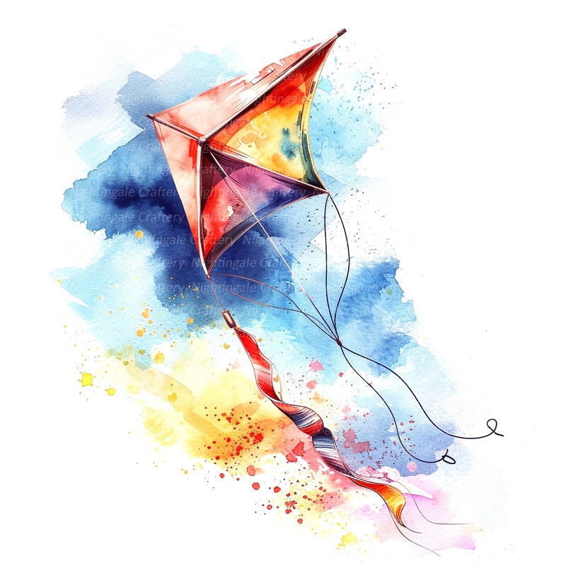 Kites Printable Etsy Kites Printable Etsy