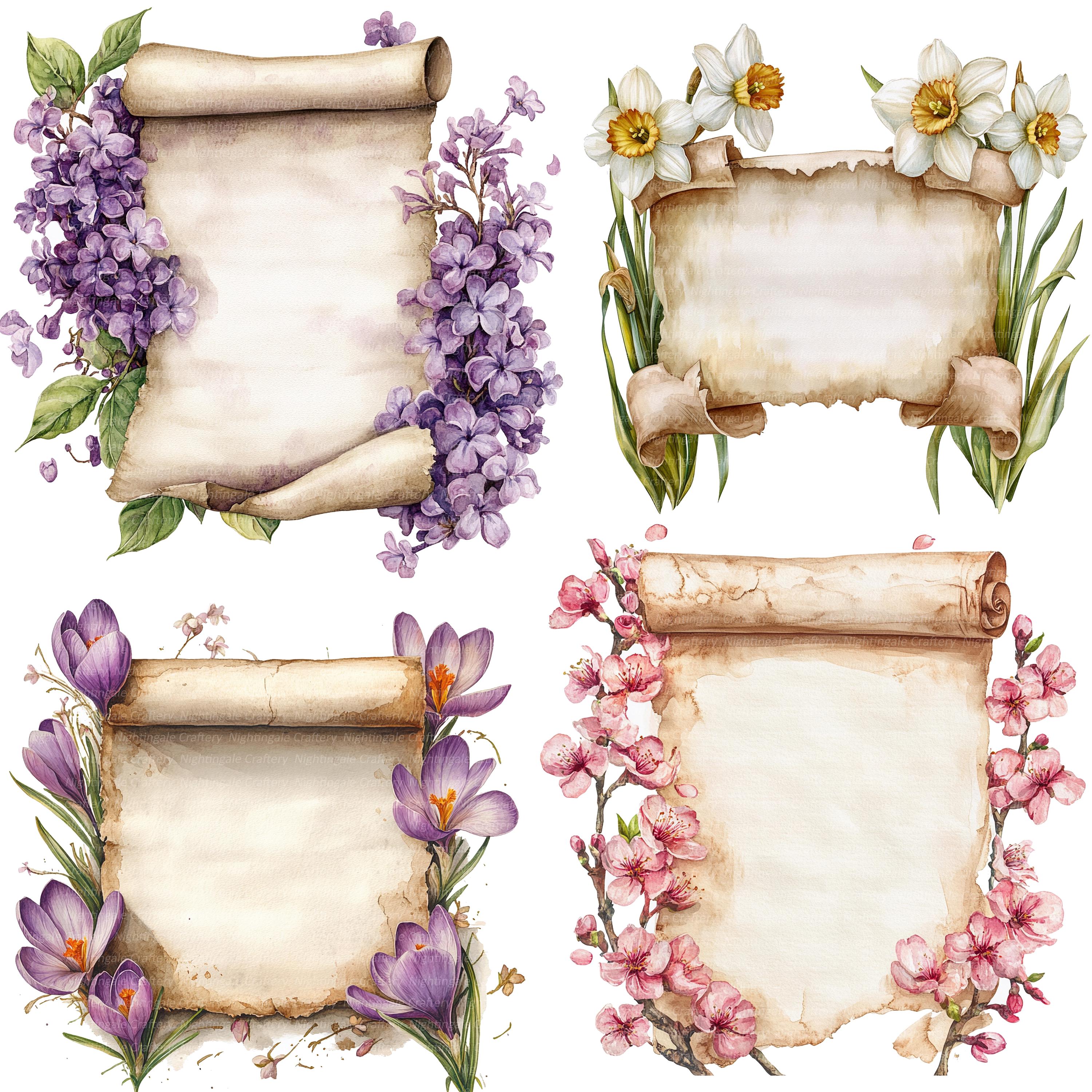 Pergamino horizontal - Etsy México, image size:3000x3000