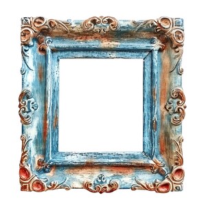 24 Rustic Frames Clipart, Ornate Frames, High Quality Jpgs, Printable ...