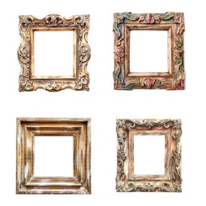 24 Rustic Frames Clipart, Ornate Frames, High Quality Jpgs, Printable ...