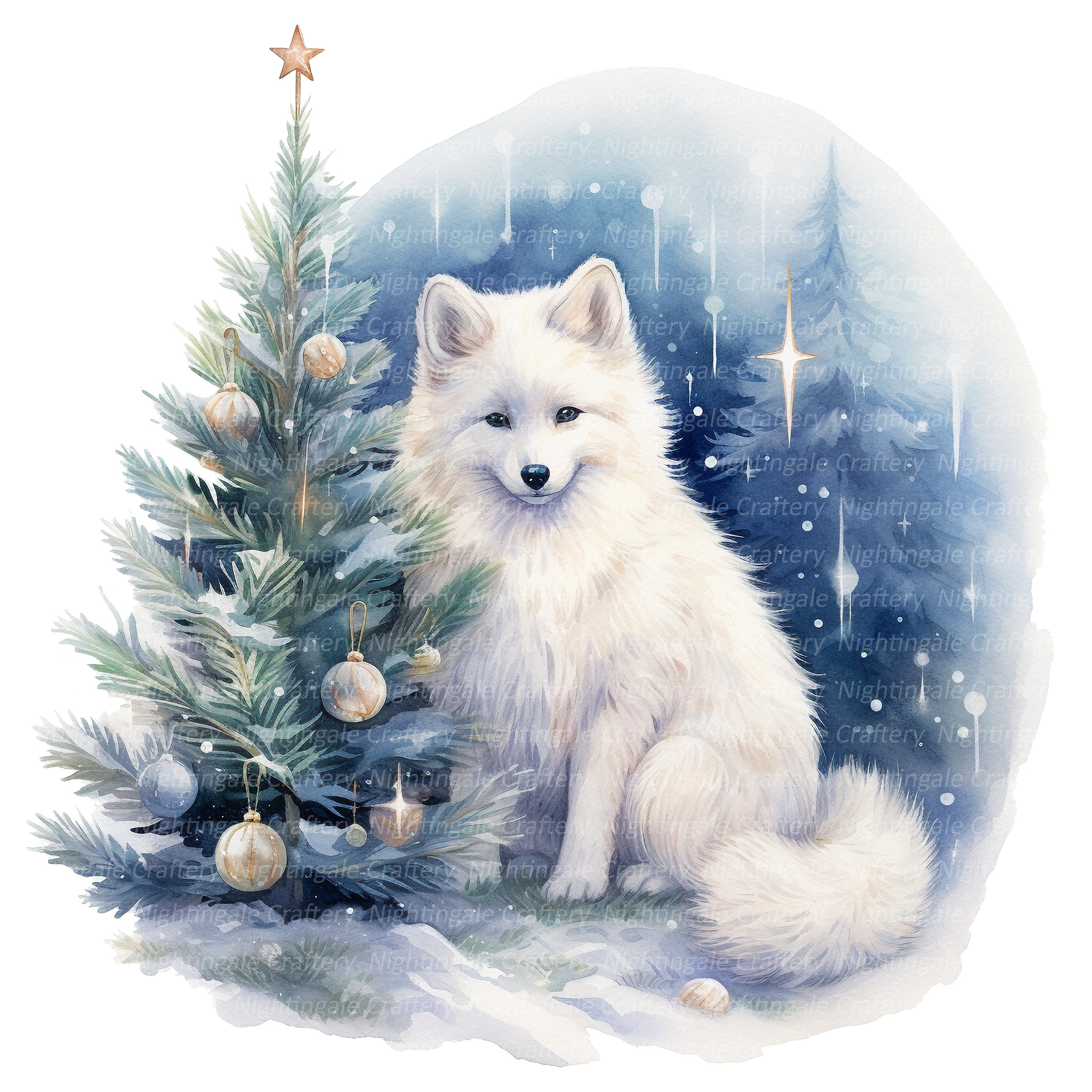 ♡Ice tree 北極のクリスマス♡くまさんときつねさん シーグラスアート 氷 ♡Ice tree 北極のクリスマス♡くまさんときつねさん シーグラス