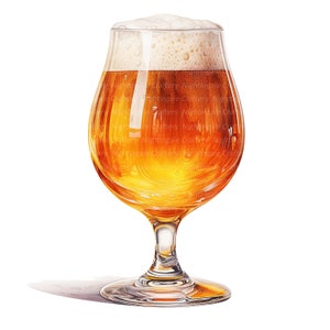12 jarras de cerveza, vasos de cerveza, acuarela imprimible, PNG de alta calidad, descarga digital, manualidades de papel