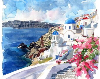 ギリシャの旅（水彩画） il_1080xN.3049772230_swxe.jpg