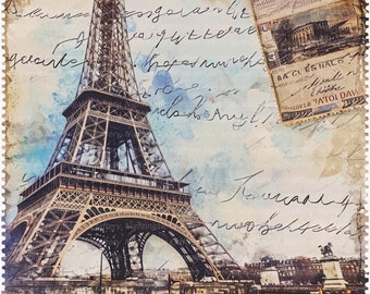 16 Vintage Postcard Clipart, Paris Postcard, Printable 16 Vintage Postcard Clipart, Paris Postcard, Printable