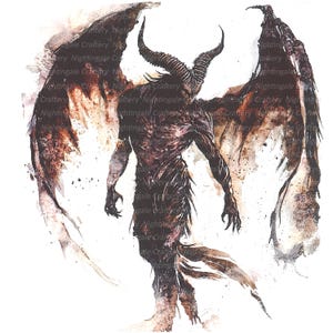 16 Printable Devil Ephemera, Demon, Satan, Decoupage, Scrapbooking, Paper Craft, High Quality JPGs, Digital download, Journal, Sublimation