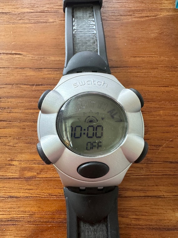 Swatch .beat NIB aluminium watch - image 2