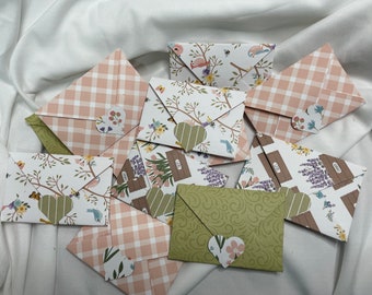 Tiny Love Notes - Valentine Theme - Lunch box NotesFREE SHOPPING BAG with each order