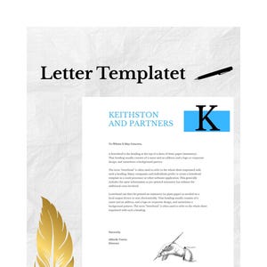 Plantilla de membrete digital "A quien corresponda" para una comunicación empresarial formal y eficaz, personalizable e imprimible en Canva.