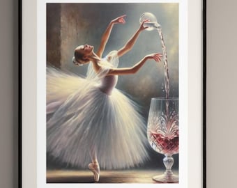 Ballerinas Dancers, Digital Download, Boho Wall Art Decor, Teen Ballet Dancer, Any Room, Home Decor, Wall art Dance Studio, Ballerina art