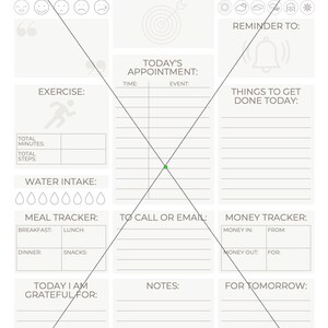 Minimalistic Daily Planner