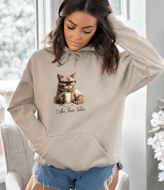 In the know presents cat hoodie discount