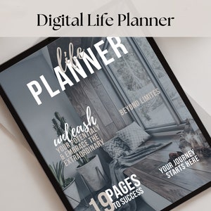 All In One Digital Life Planner, Wellness Notion Planner, Personal Planner, Notion Dashboard, Lifestyle Planner, Journal, Notion Template,