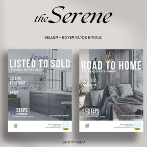 Buyer & Seller Guide Template, Buyers Guide Template, Seller GuideTemplate, Realtor Templates, Realtor Guides, Seller Guide, Buyer Guide