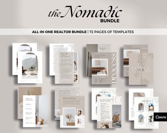 Realtor Bundle Kit, Buyer & Seller Guide Template (Digital Download)