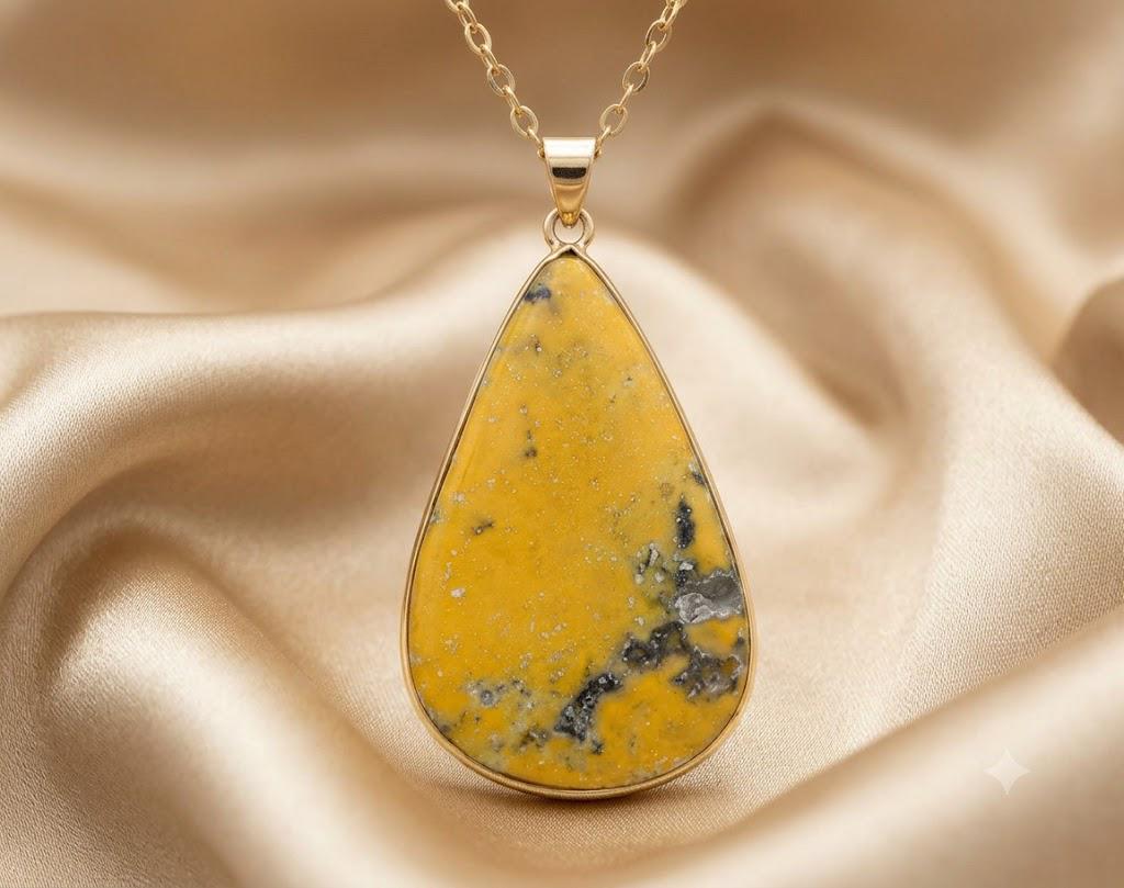 Raw yellow jasper - Etsy 日本