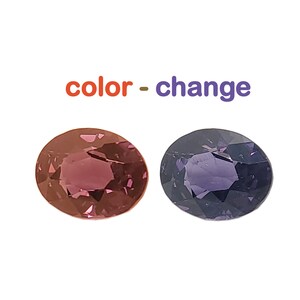 Buy Color Change Spinel 1.45 Cts 7.5 X 6.0 X 4.0 Mm Blue Changing to Brown Online in India Etsy