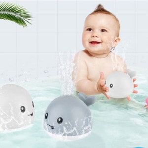 Bath Toys For Kids Light Up Whale Spray Water Bathtub Toys For Baby  Electric Cartoon Pool Bathroom Tub Toddler Toy Baby Gifts - Bath Toy -  AliExpress