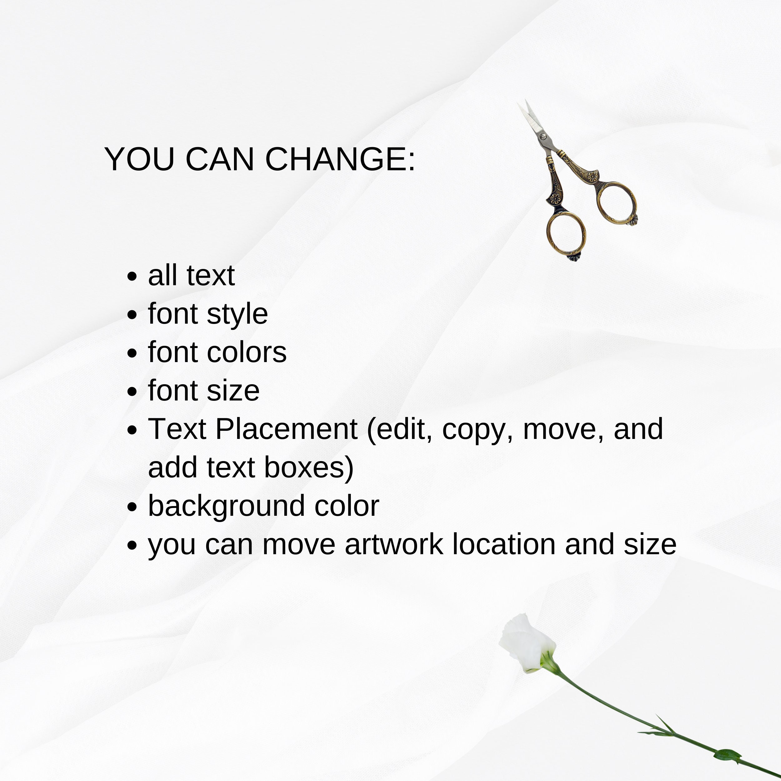 Editable Cottage Floral Birthday Party Invitation Spring Etsy