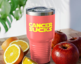 Cancer Sucks | Tumbler | Cancer Awareness | Fuck Cancer | Cancer Gift