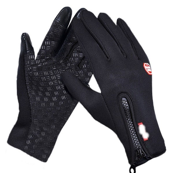 Gants d'hiver Imperméables Thermique Écran tactile Gants chauds antidérapants coupe-vent